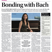 Bonding with Bach
Sunday Times of Malta
13.04.2014