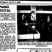 Round Table recital
Times of Malta
5.07.1986