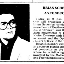 Schembri as conductor
Times of Malta
7.06.1983